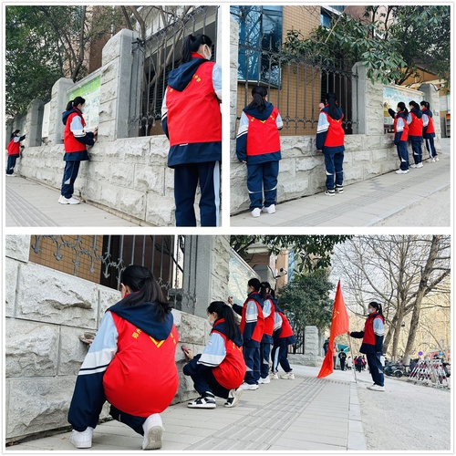 擦拭栏杆